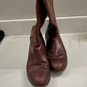 Frye brown riding boots size 9 1/2